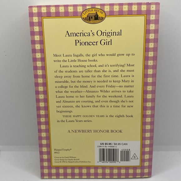 Set of 6 Little House On The Prairie Books Series Laura Ingalls Wilder - Picture 14 of 16